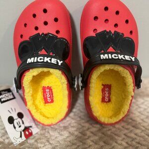 Disney Mickey Mouse Crocs, NWT